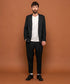 MR.OLIVE / RETRO POLYESTER TWILL / 2B SEMI PEAKED LAPEL JACKET ミスターオリーブ/レトロポリエステルツイル/2B セミピークドラペルジャケット